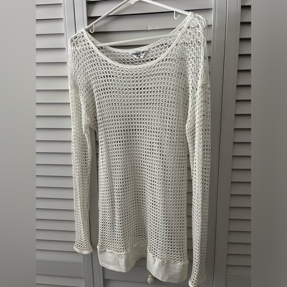 HARD TAIL Crochet/Mesh Style Long-Sleeved Size:Small - Picture 6 of 6